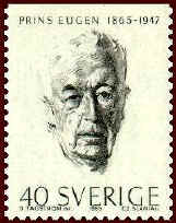 Sweden 1965. Prince Eugene. 