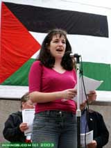 Sophie Hurndall, sister of Tom Hurndall - shot by Israeli soldiers