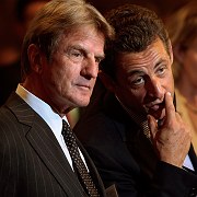 French Foreign Minister, Bernard Kouchner (left) and French President Nicolas Sarkozy: "He gives me all kinds of latitude to act and do as I see fit."
