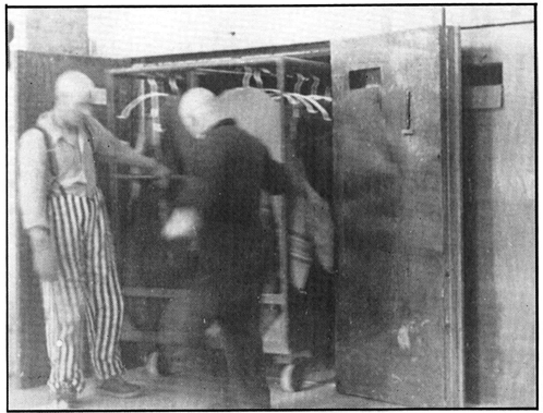 Дезинфекция на дрехи в Биркенау (Аушвитц 2)