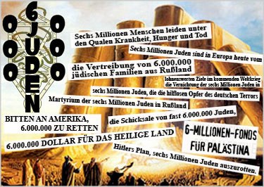 256 references to 6,000,000 Jews prior to the Nuremberg Trial announcement