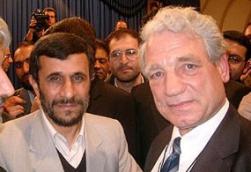 Toben with Ahmadinejad
