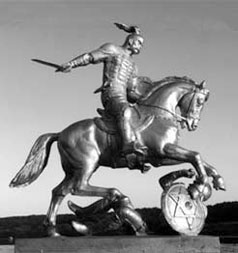 Svyatoslav deafeats the Khazars