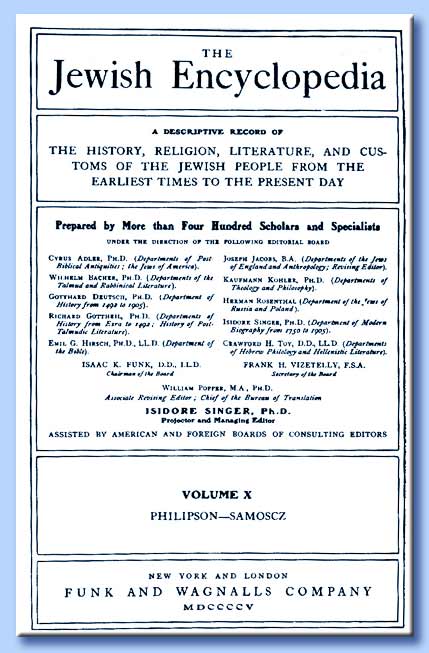 the jewish encyclopedia