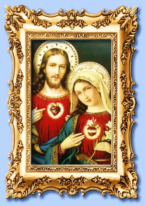 sacro cuore di gesù - cuore immacolato di maria