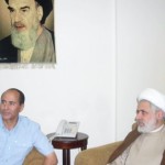 Ahmed Rami och Naim Qassim från Hizbollah