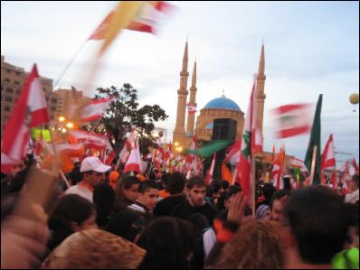 The full mix of the anti Government opposition