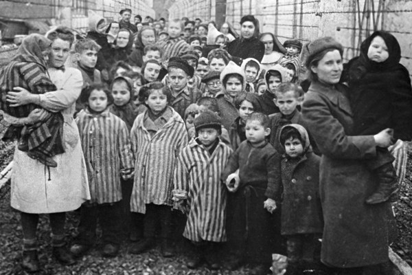 Children from Auschwitz-Birkenau