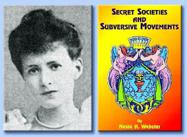 nesta helen webster - secret societies and subversive movements